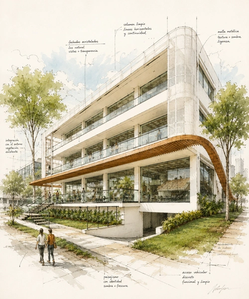 boceto-plaza-metro-politana-santiago-rd